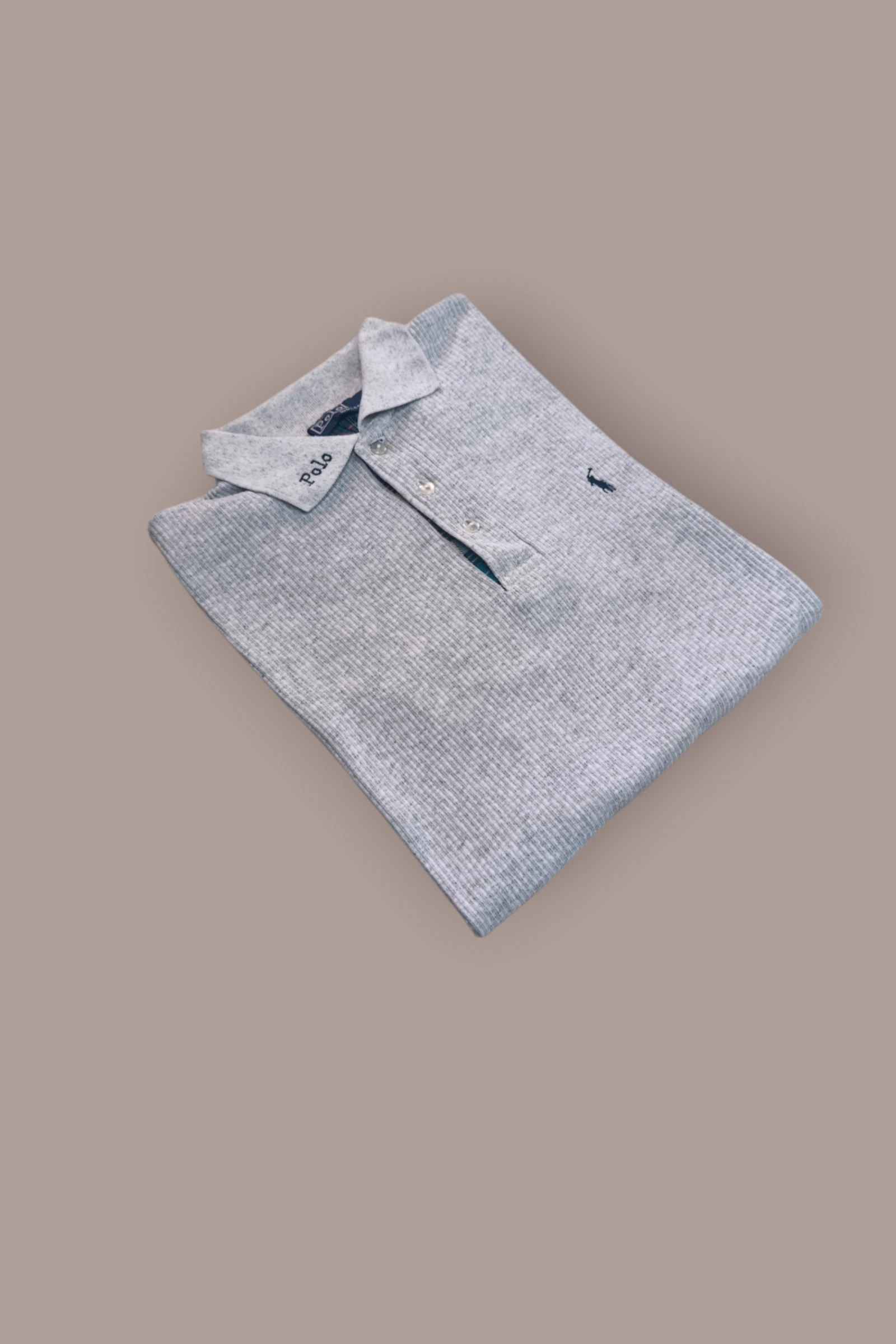 | Polo Ralph Lauren Homem | Cor Cinza | Manga Curta | Tamanho XL | – photo 2